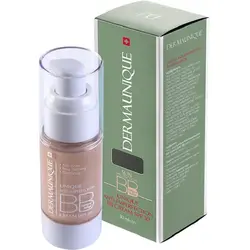 بی بی کرم درمایونیک Dermauniqe بهبود دهنده پوست چرب بژ طبیعی _ UNIQUE ANTI IMPERFECTION BB CREAM SPF15 30ML DERMAUNIQUE_درمایونیک