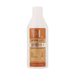 شامپو کراتین درمالیفت ویتا پلاس کی درمالیفت _ Dermalift Vita Plus K Keratin Hair Shampoo 200 ml_ درمالیفت