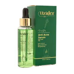 سرم لایه بردار برگ درخت چای یوزیدر مناسب پوست آکنه ای و جوش دار 40 میلی لیتر ـ Uzider Anti Acne Serum For Oily Skin ـ یوزیدر
