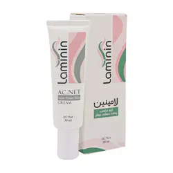 کرم ضد جوش اکنت لامینین مناسب پوست مستعد آکنه ۳۰ میلی لیتر _ Laminin AC.NET Anti Acne Cream _ لامینین