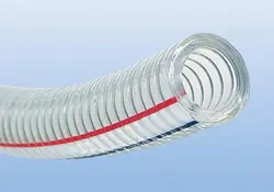 لوله شفاف فنردار بی بو 1.1.4 اینچ