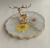 استند‌‌‌ آویز آکسسوری و انگشتر طرح گوزن