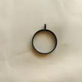 قاب فلزی حلقه ای زیورآلات