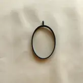 قاب فلزی حلقه ای زیورآلات