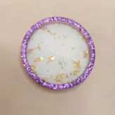 زیر لیوانی رزینی لبه اکلیلی