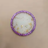 زیر لیوانی رزینی لبه اکلیلی