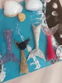 جا کلیدی رزینی دم پری دریائی