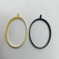 قاب فلزی بیضی اکسسوری