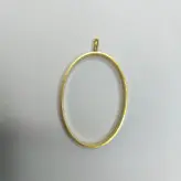 قاب فلزی بیضی اکسسوری