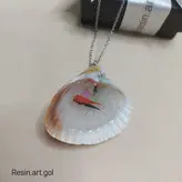 گردن‌آویز صدف و ماهی