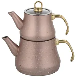 ست کتری و قوری مدل لعابی