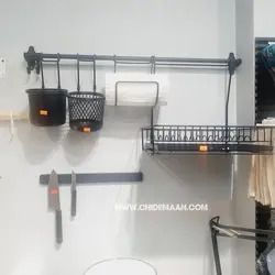 سطل آویز ایکیا مشکی مدل HULTARP