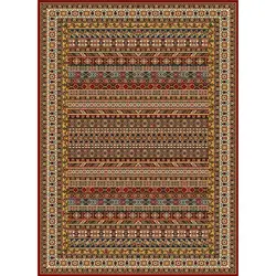 فرش گبه 700 شانه کد 116 زمینه لاکی (غیربرجسته)