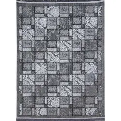 گلیم ماشینی طرح آرش زمینه طوسی (غیربرجسته)