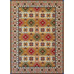 گلیم ماشینی کد 27G68031 زمینه بژ (غیربرجسته)