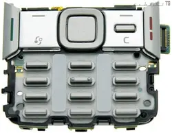 فلت کی پد با صفحه کلید نوکیا (نقره ای) Nokia N82