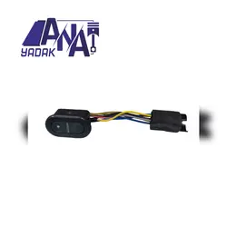 کلید تکی شیشه بالابر دوو اسپرو اصلی Gm