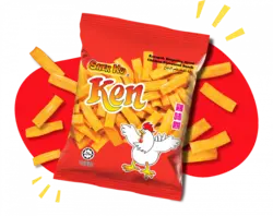 چیپس مرغ 10 گرم | Snek ku ken