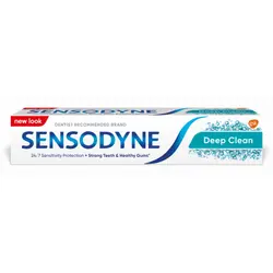 خمیردندان سنسوداین دیپ کلین 100 گرم | Sensodyne deep clean toothpaste