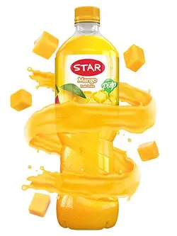 آبمیوه استار 1 لیتری انبه Star flavoured fruit Mango