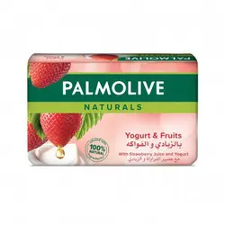 صابون پالمولیو 170 گرم رایحه آب توت فرنگی و ماست – Palmolive soap 170g yogurt & fruits