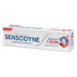 خمیردندان 75 میل سنسوداین مدل Sensitivity & gum (ضدحساسیت و آدامسی) – Sensodyne toothpaste