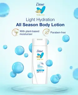 لوسیون بدن داو 400میل مدل Light Care – ( مراقبت سبک )