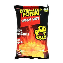 پفک امارات تند و اسپایسی 80 گرم | MR.krisps spicy hot