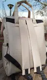 کیف لوازم نوزاد طرح حبابی کرمی ارسال رایگان