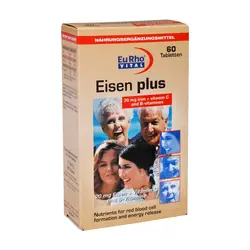 قرص آیزن پلاس یوروویتال ۶۰ عدد