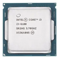 پردازنده اینتل مدل Core i3-6100 SKYLAKE