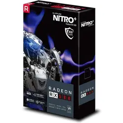 کارت گرافیک سافایر مدل نیترو پلاس آر ایکس 580 با حافظه 8 گیگابایت(کارکرده)
