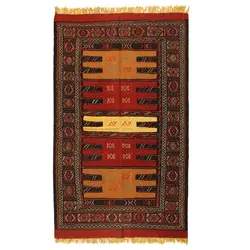 گلیم دستبافت خراسان دو متری کد 990764 | گره کارپت