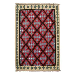 گلیم دستبافت دو متری مدل قشقایی کد 4020657 کد 4020657 | گره کارپت