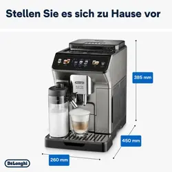 اسپرسو ساز تمام اتوماتیک دلونگی مدلECAM 450.86.TDELONGHI AUTOMATIC COFFEE MAKERS Eletta Explore ECAM450.86.T