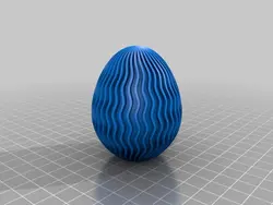 مدل سه بعدی تخم مرغی (STL)