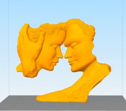 مدل سه بعدی رومئو و ژولیت (STL)