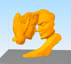 مدل سه بعدی رومئو و ژولیت (STL)