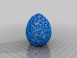مدل سه بعدی تخم مرغی کد 2 (STL)