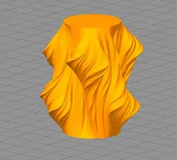 مدل سه بعدی گیسو (STL)