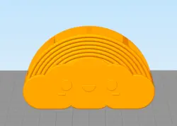 مدل سه بعدی جامدادی رنگین کمان (stl)