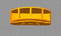 مدل سه بعدی جامدادی رنگین کمان (stl)