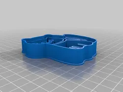 مدل سه بعدی کاتر کیک گربه (STL)