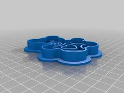 مدل سه بعدی کاتر کیک خرسی(STL)