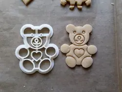 مدل سه بعدی کاتر کیک خرسی(STL)