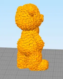 مدل سه بعدی خرس ولنتاین (STL)