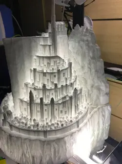 مدل سه بعدی ماکت قصر ارباب حلقه ها Minas tirith (STL)