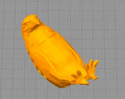 مدل سه بعدی چراغ دیواری طرح عقاب (STL)