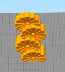 مدل سه بعدی بابونه (STL)