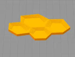 مدل سه بعدی جا اکسسوری چهارتکه (STL)